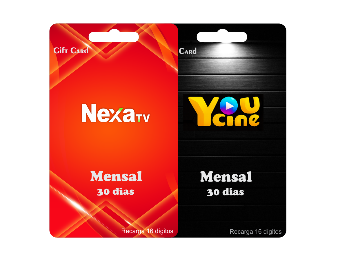 NexaTV + YouCine Mensal = 30 Dias